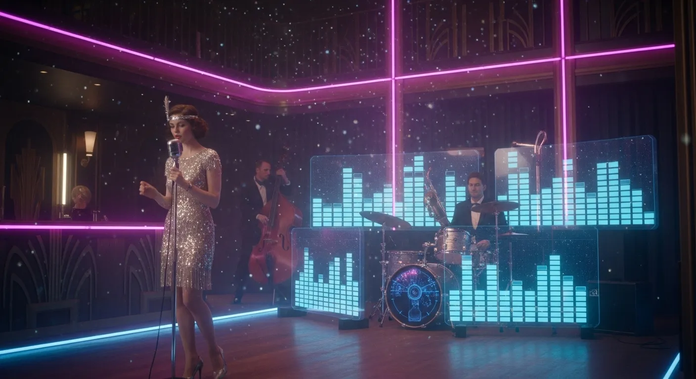 1920s Neon Jazz Rave