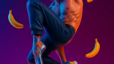 Банановый Брейк-Данс: история песни, где падение — это взлёт Танцор в пуанте и кроссовке исполняет банановый брейк-данс. Обложка к песне, где смешаны балет, хип-хоп и юмор.