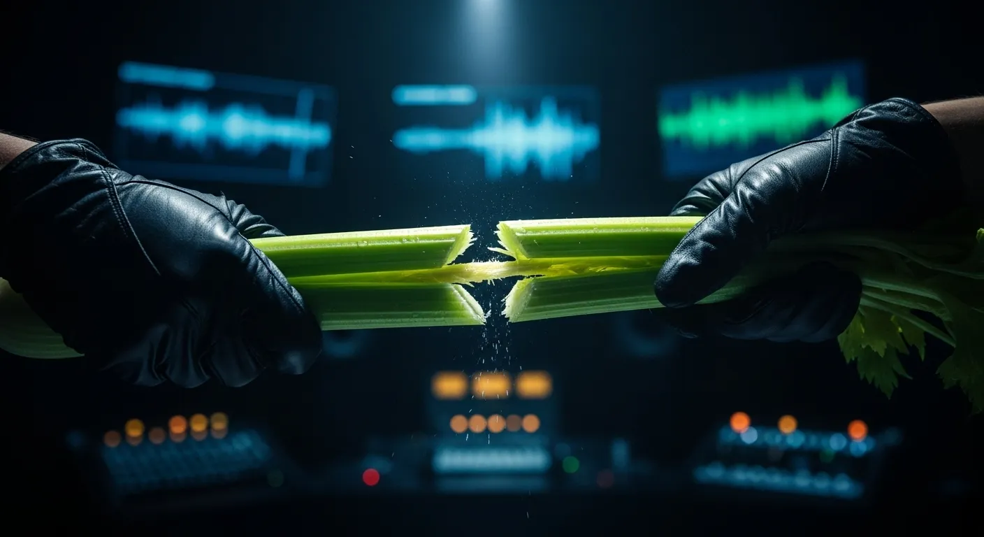 Celery Slicing: Sound Design
