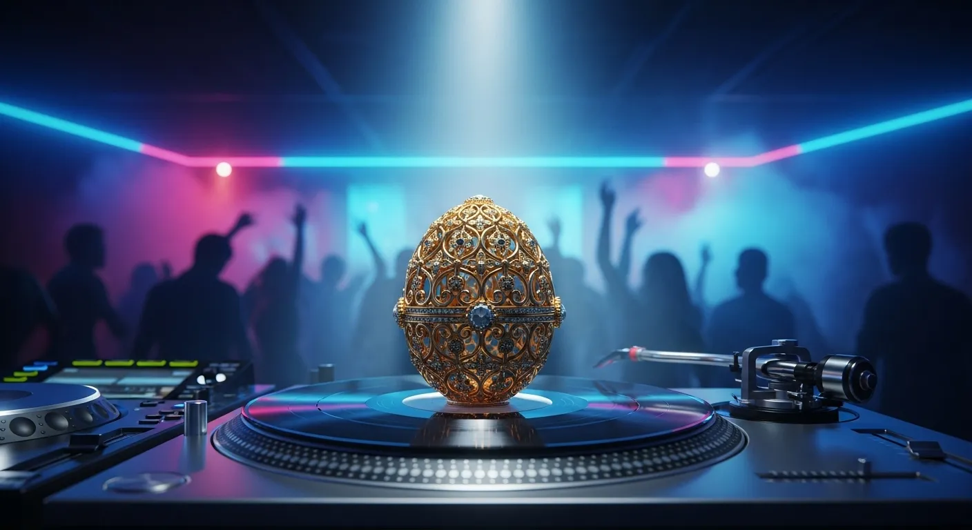 Fabergé Egg Rave Scene
