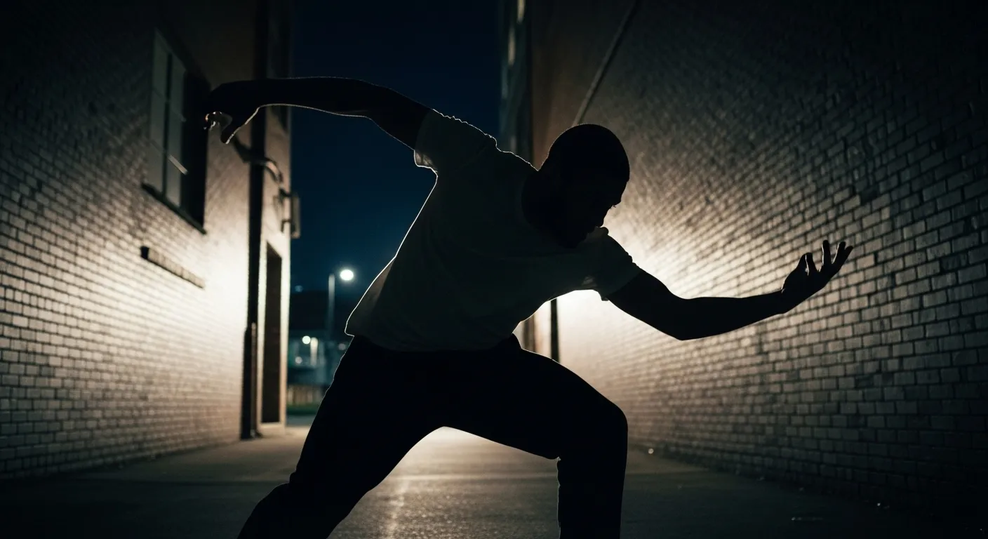 Krump Dancer Silhouette