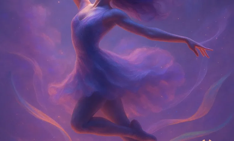 Лавандовый Туман: песня, рождённая на рассвете из магии городского тумана Изящная балерина в танце посреди волшебного лавандового тумана. Арт к песне в стиле ethereal dream pop, передающий её сказочную атмосферу.