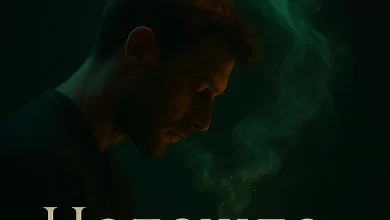 Сквозь туман к свету: музыкальный путь песни «Надежда. Bloom.» Обложка песни «Надежда. Bloom.»: мужчина в профиль в зеленоватом дыму, из ладони которого растет светящийся цветок.