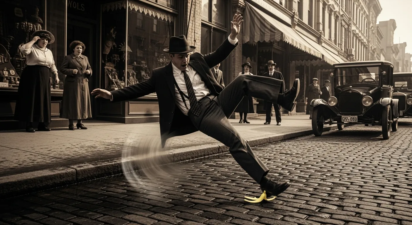 Slipping Man, 1900s St. Louis