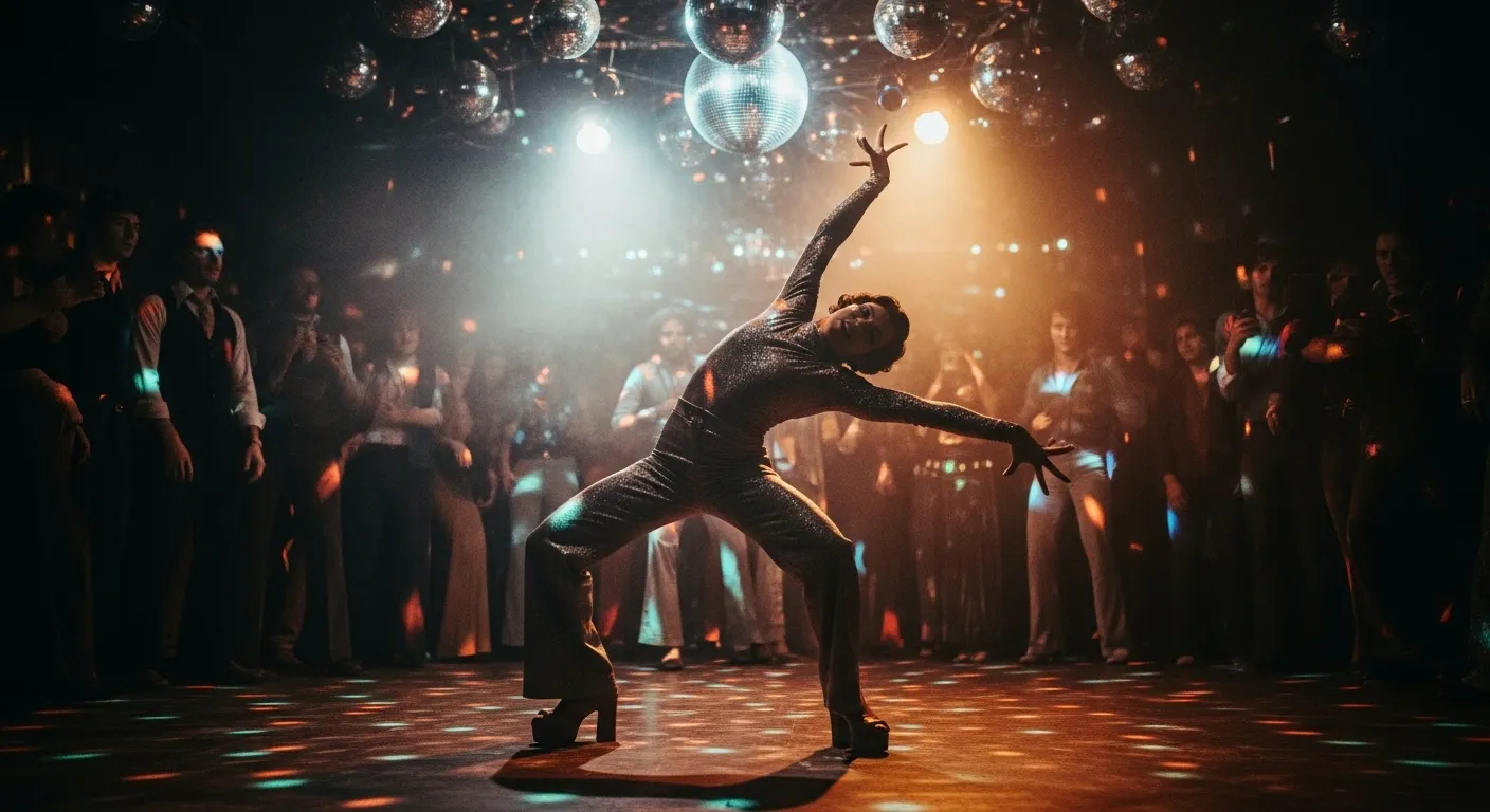 Waacking Dancer, 1970s Disco
