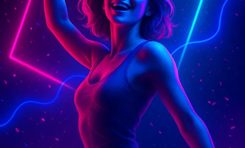 Зажигай!: история трека, который призван высвободить твой внутренний огонь Обложка трека orDor – «Зажигай!»: девушка танцует в неоновом свете, символизируя энергию клубного EDM хита.